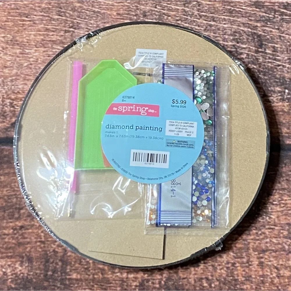 Hobby Lobby peacock round
